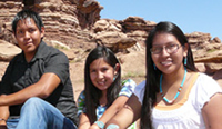native teens Photo: American Indian teenagers